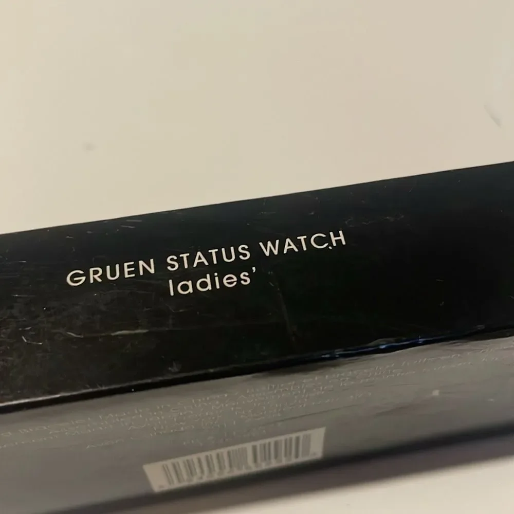 Grazin Women's Silver Tone‎ Rhinestone Bezel Analog Watch New in Box